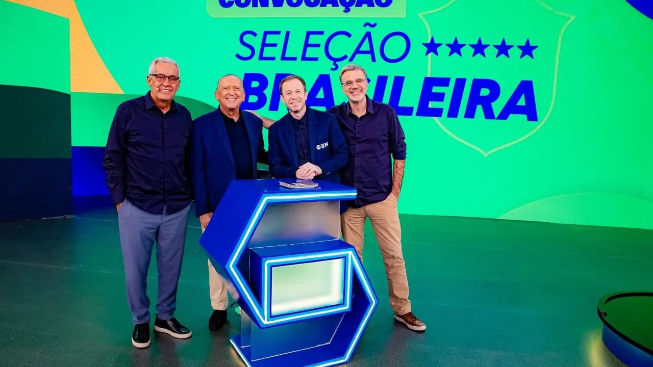 Convocação da Seleção vira sucesso de audiência no SBT e N Sports