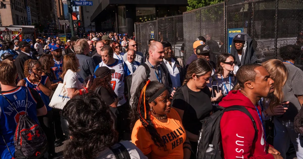 Final da NBA: visita de Trump gera fila e segurança de aeroporto