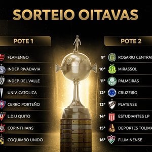 Libertadores fecha grupos e define sorteio das oitavas